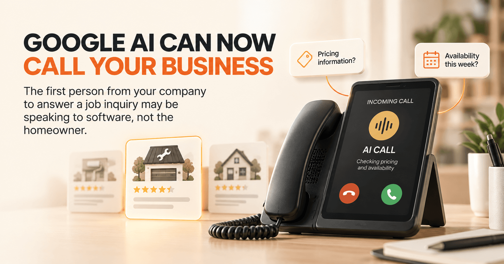 Google's AI Will Call Your Business for a Customer. Here Is What It Needs to Hear