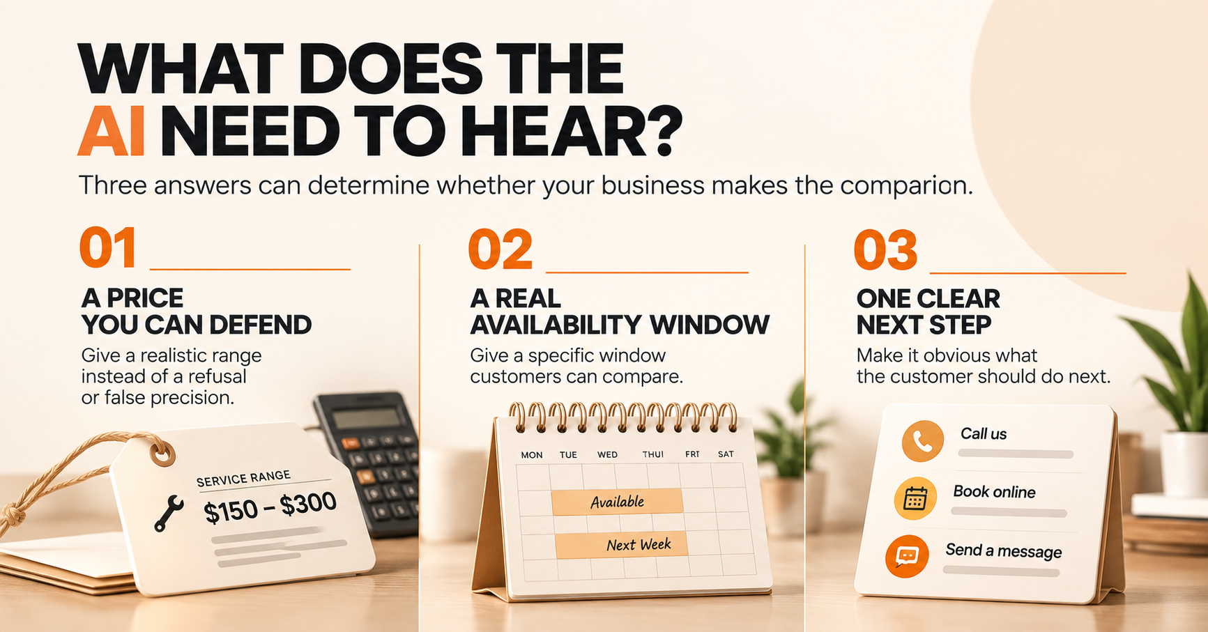 Google's AI Will Call Your Business for a Customer. Here Is What It Needs to Hear